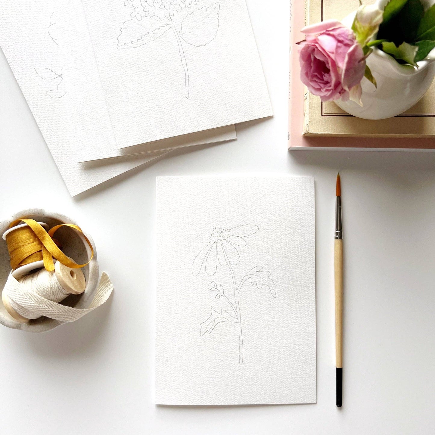 Garden Flowers Notecards