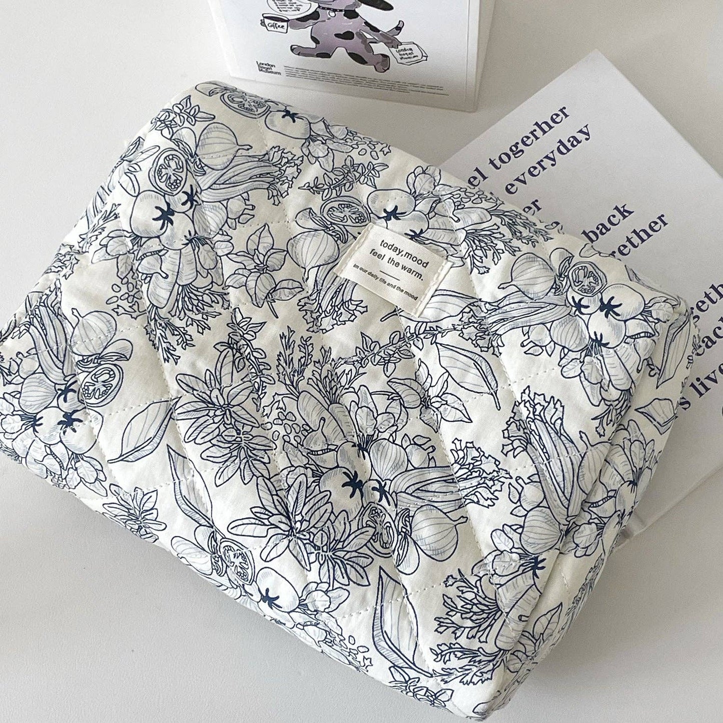 Flower Cosmetic Bag