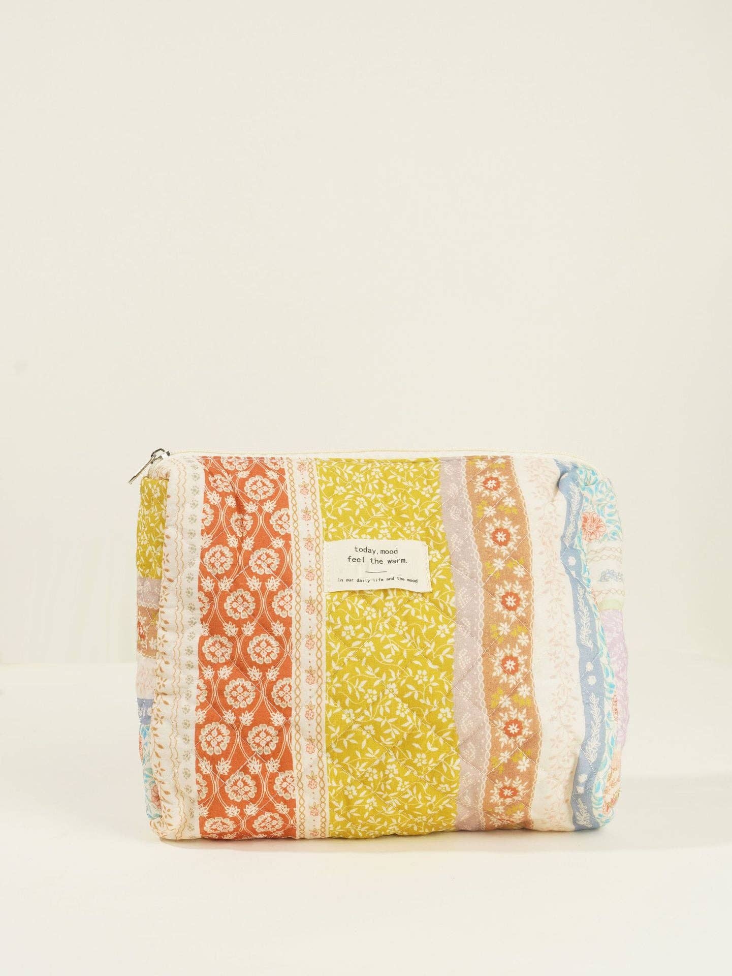 Floral Cosmetic Bag