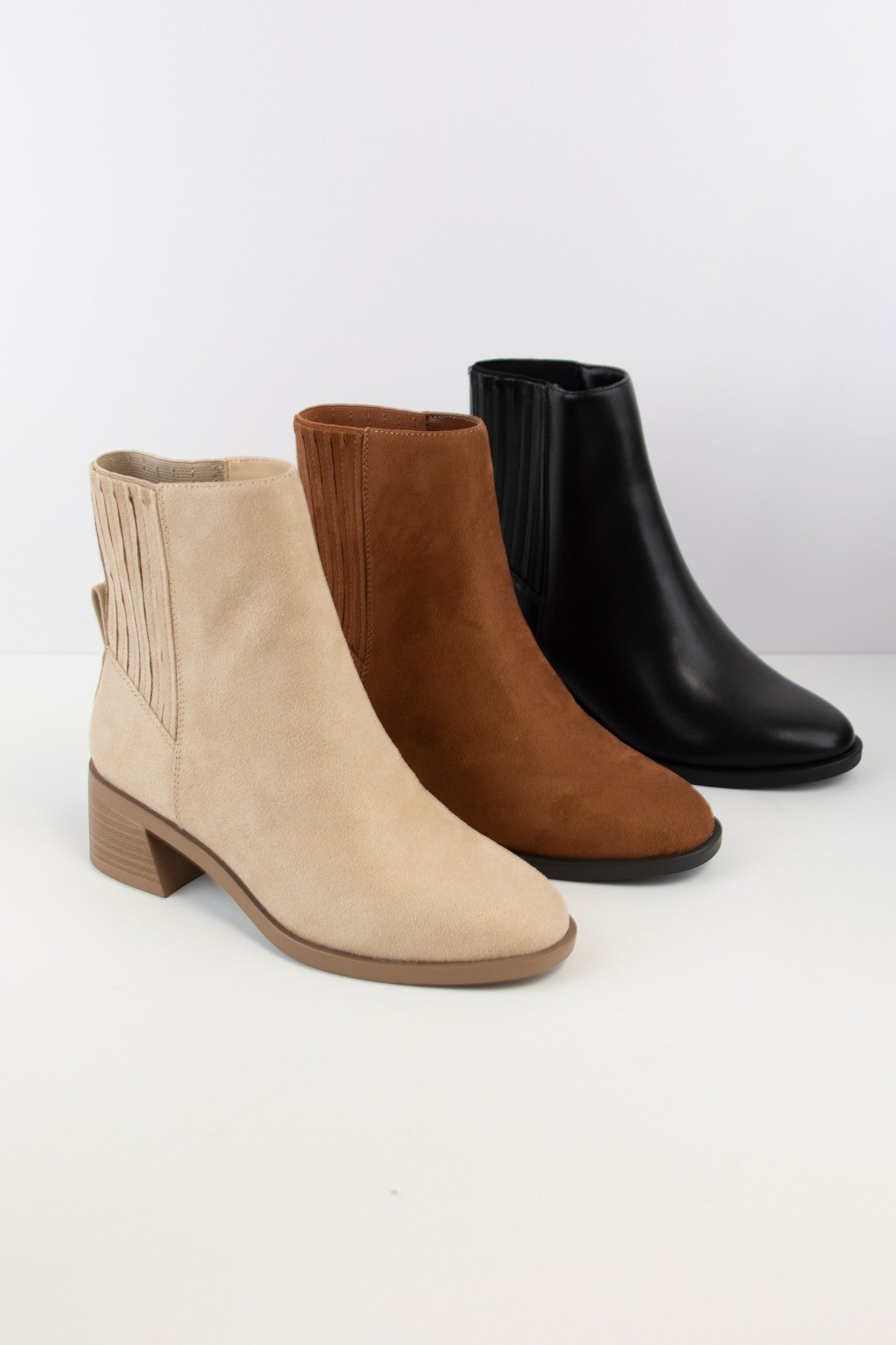 Almond Toe Chelsea Bootie