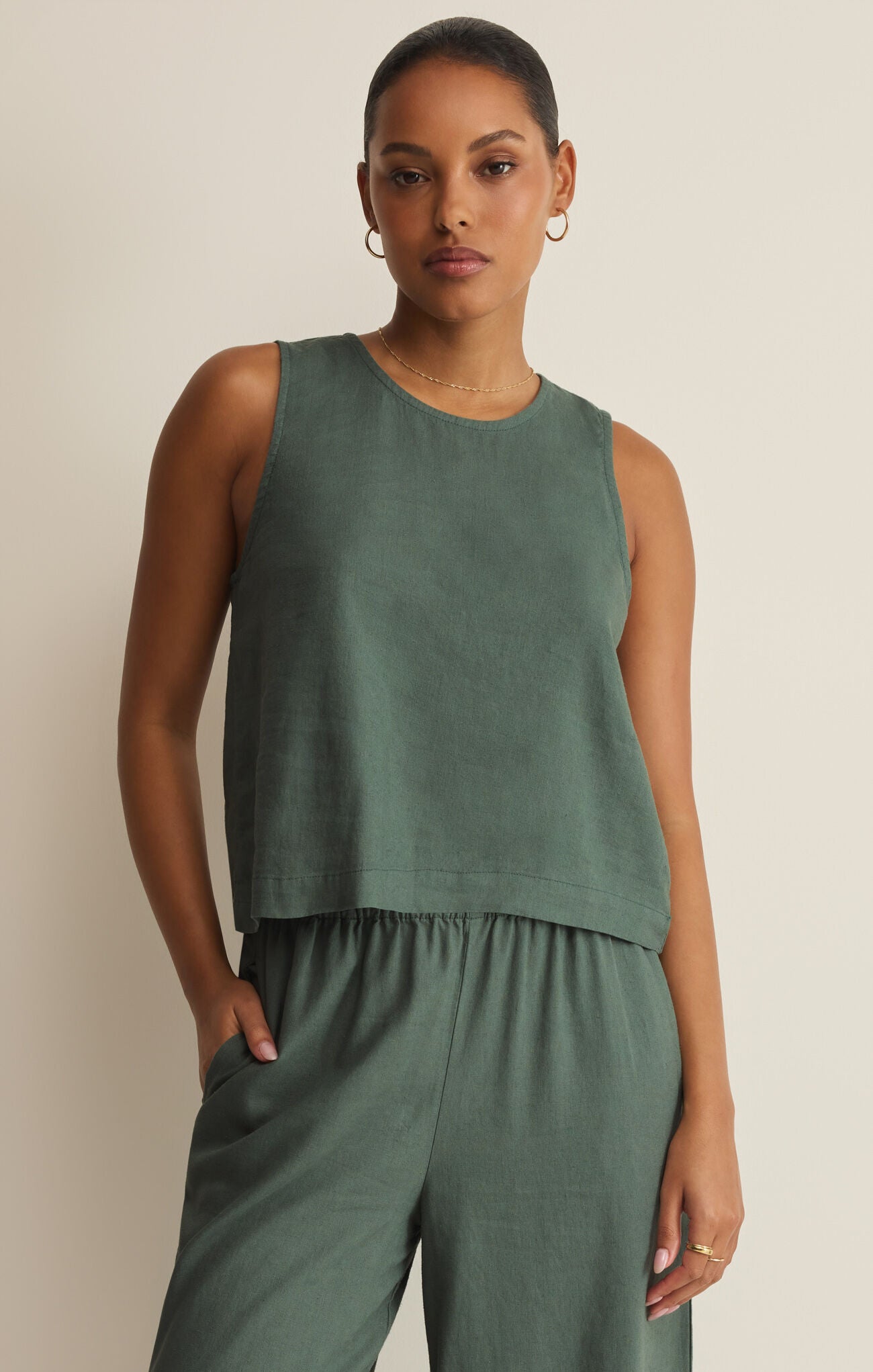 Sloane Linen Top
