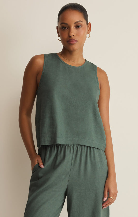 Sloane Linen Top