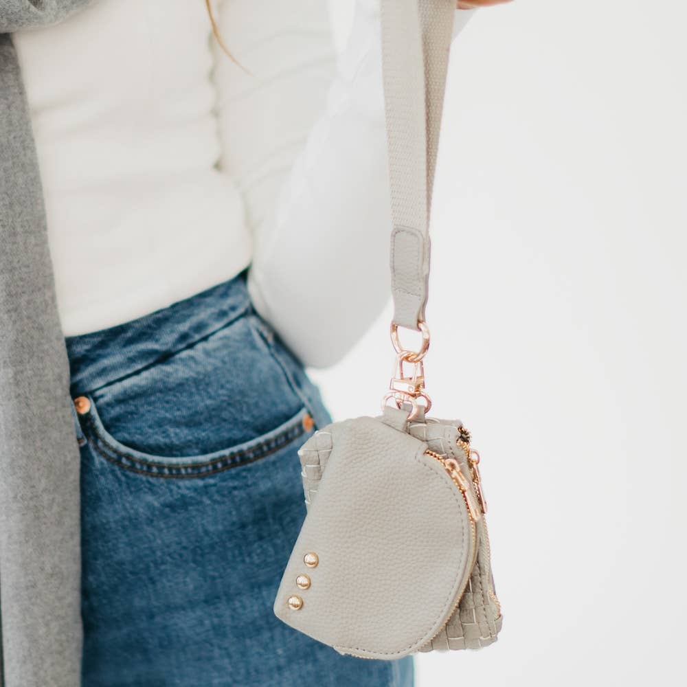 Woven Pouch Wristlet
