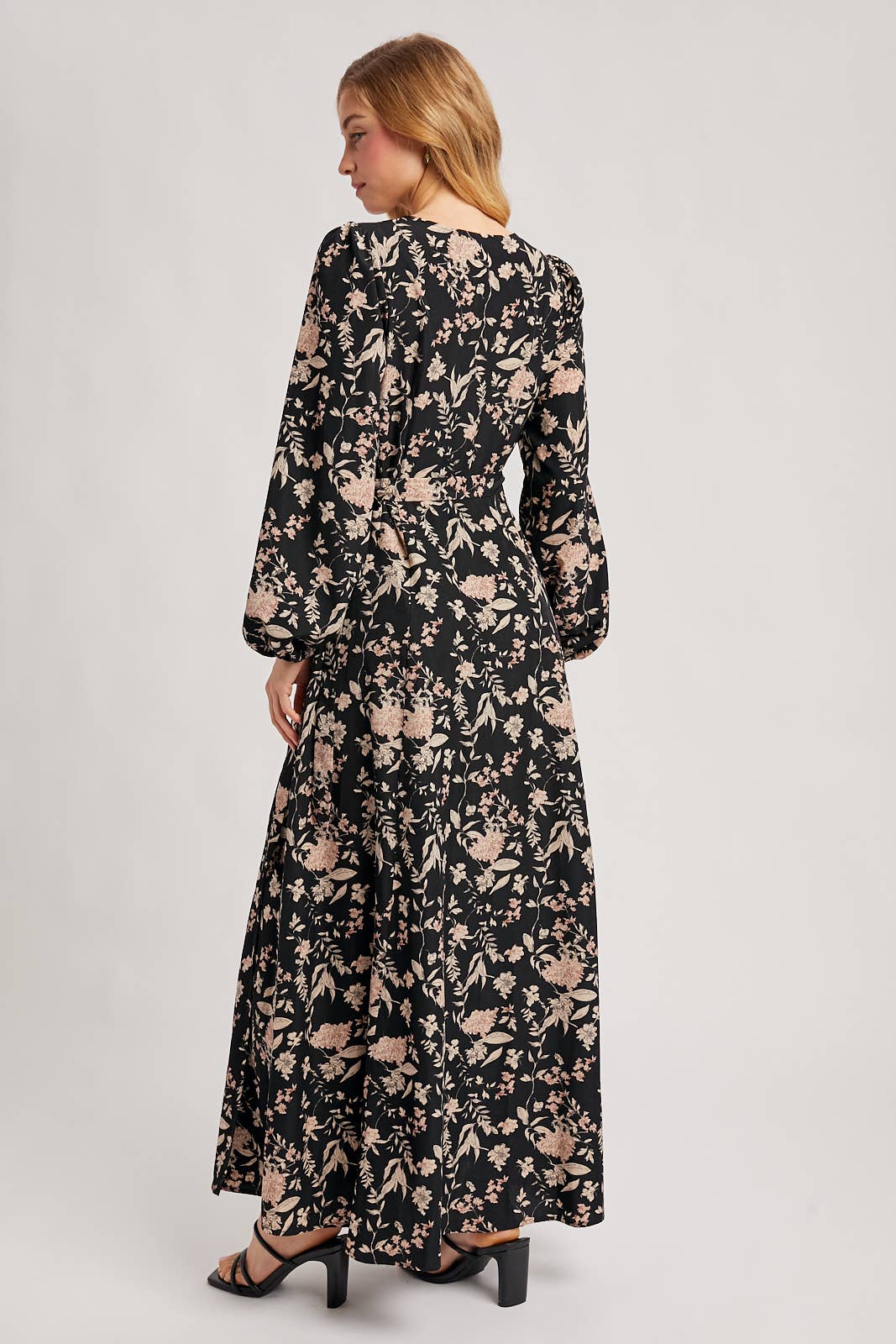 Floral Wrap Maxi