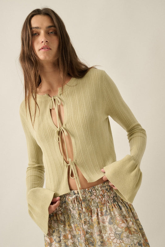 Boho Flare Cardigan