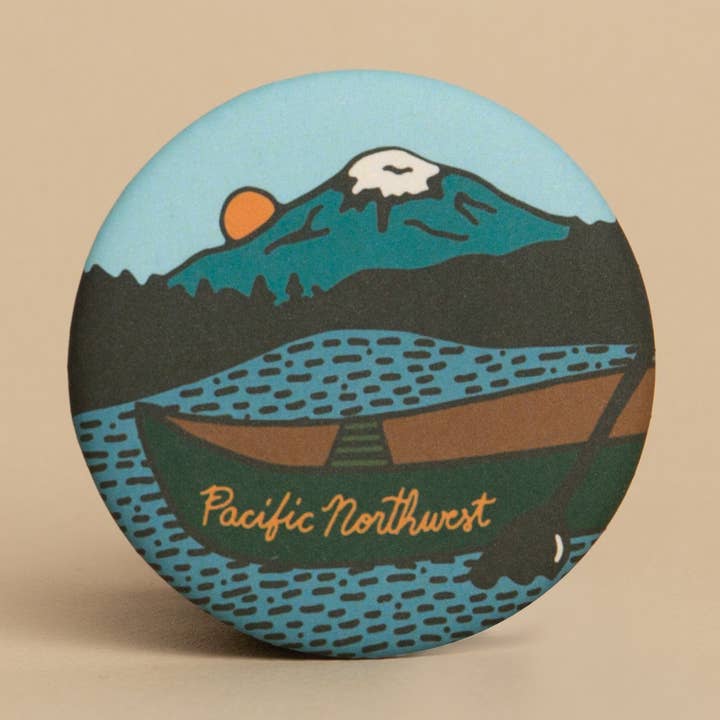 Pnw Canoe Magnet