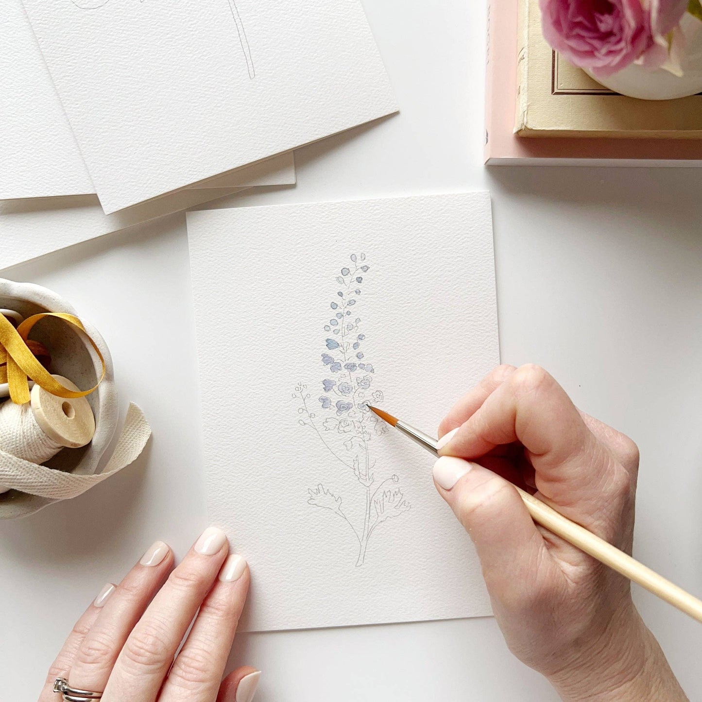 Garden Flowers Notecards
