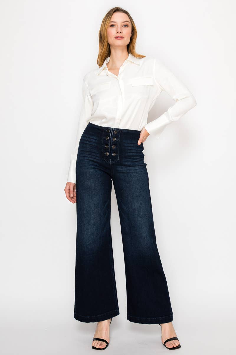 Palazzo Sailor Jeans