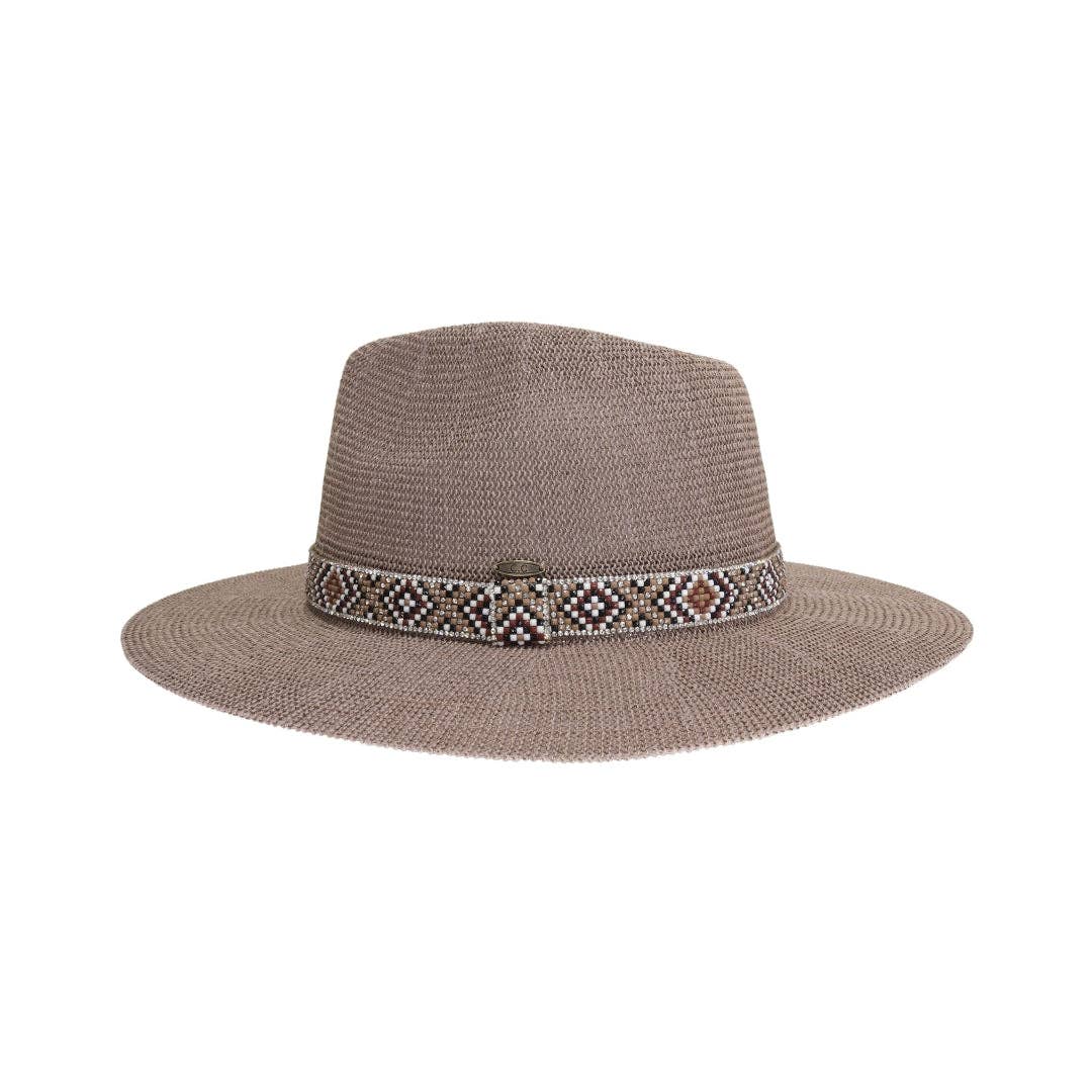 Seed Bead Panama Hat