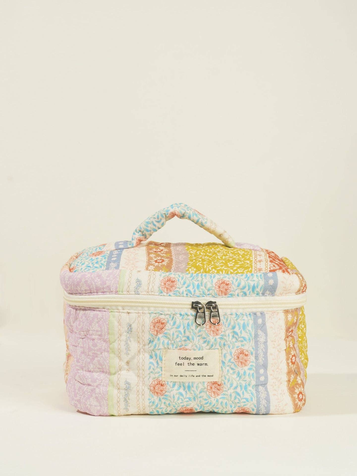 Floral Cosmetic Bag