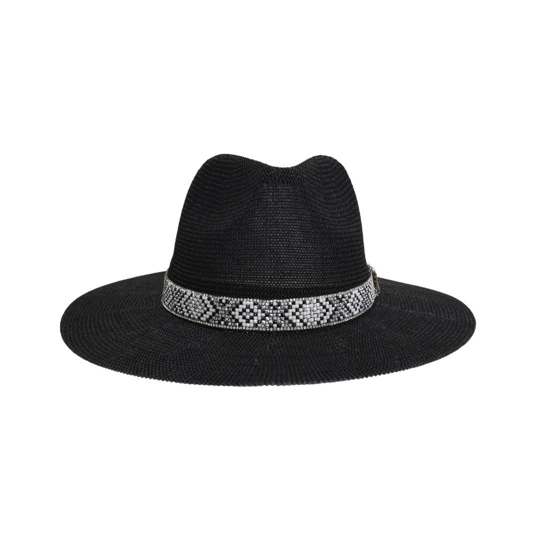 Seed Bead Panama Hat