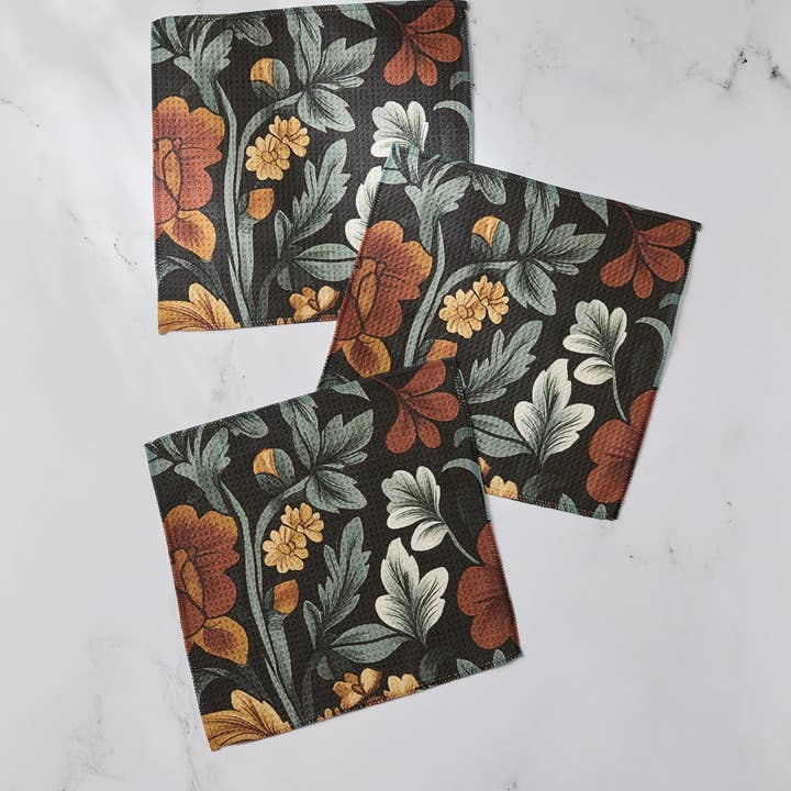 Floral Dishcloth Set