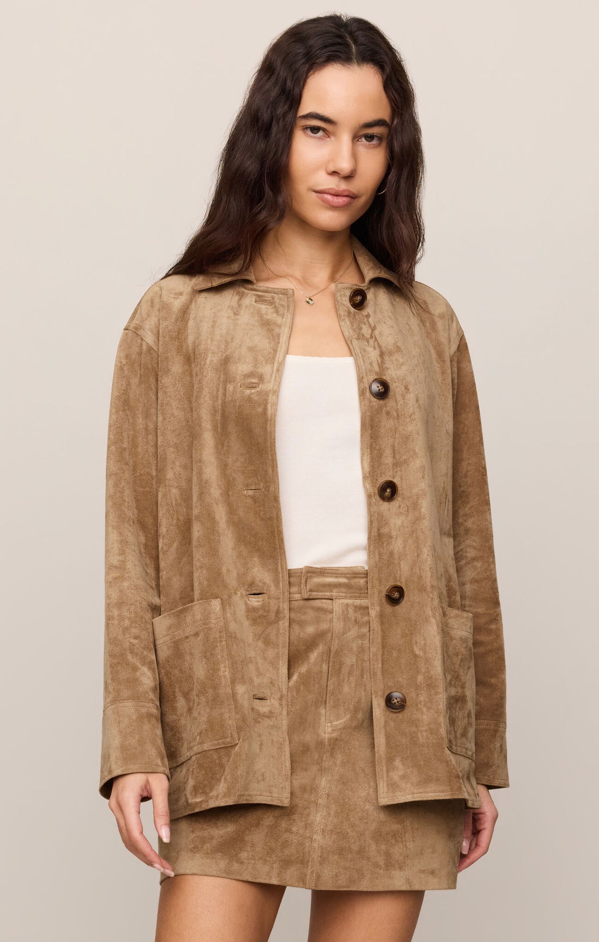 Decker Suede Coat