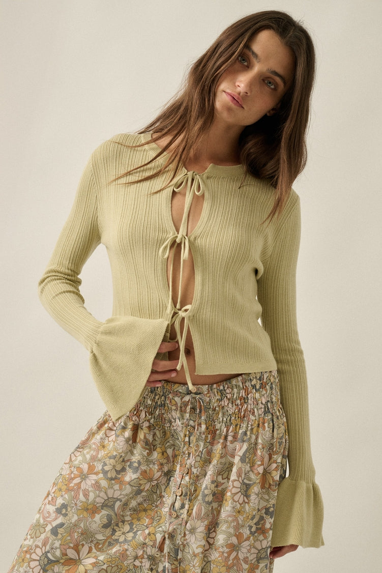 Boho Flare Cardigan