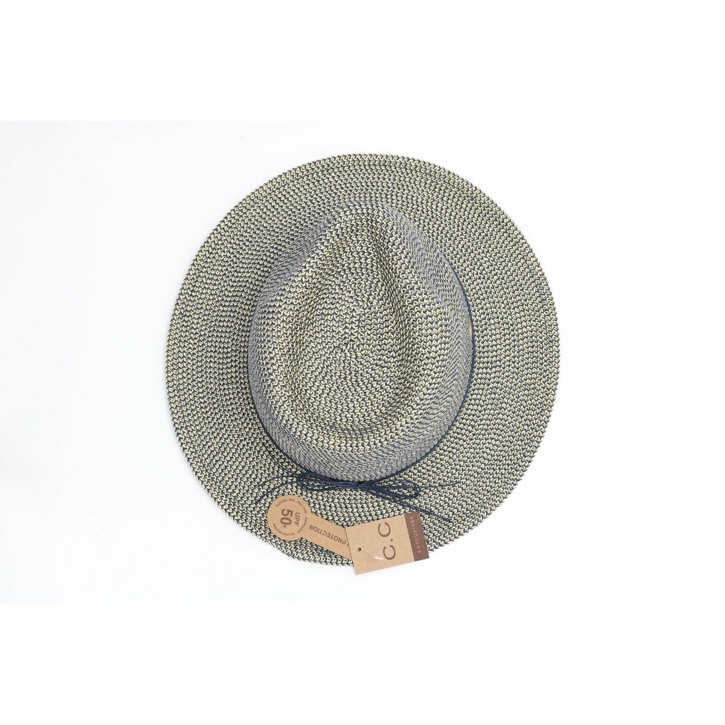Two Tone Panama Hat