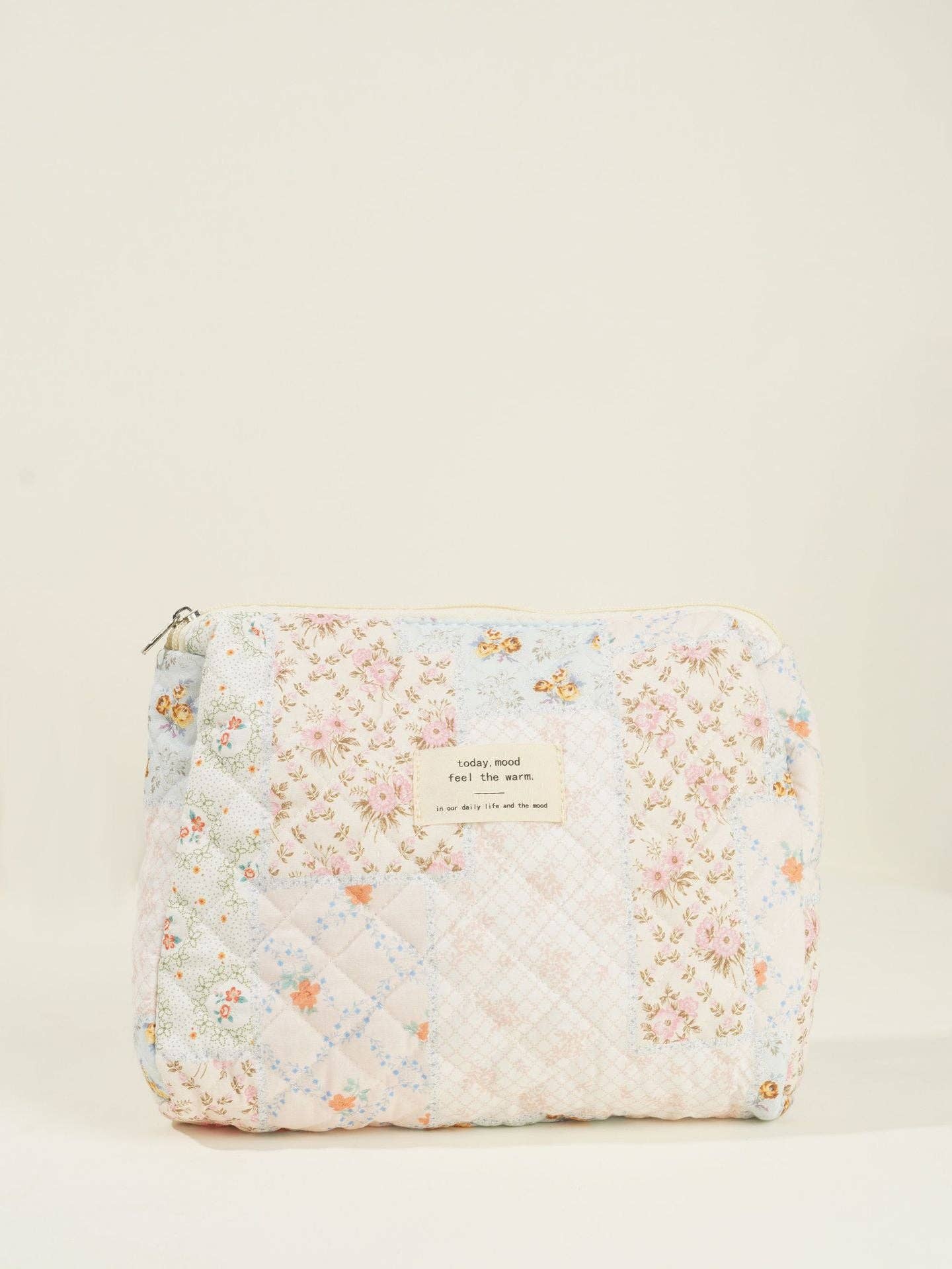 Floral Cosmetic Bag