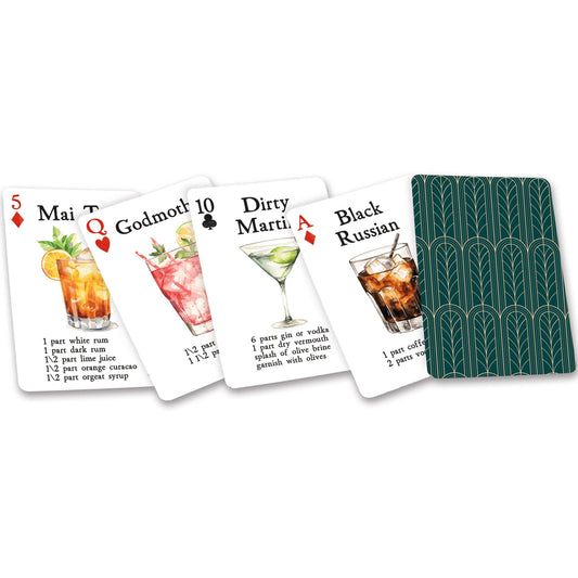 Cocktails Playing Cards