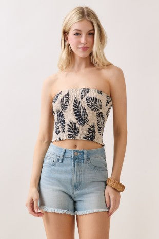 Smocked Ruffled Top