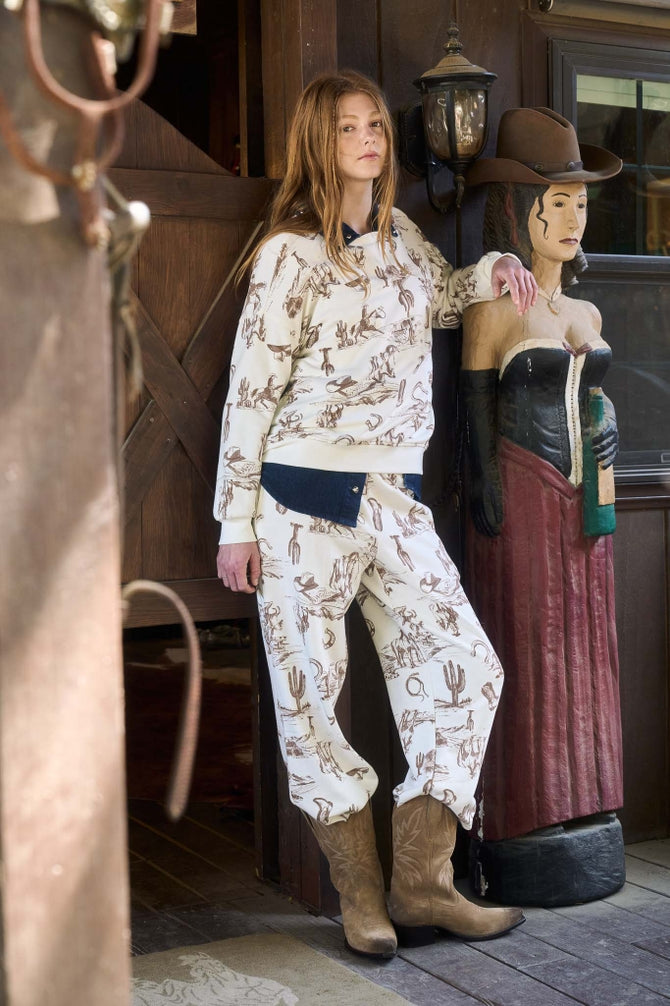 Western Crew Sweatshirt
