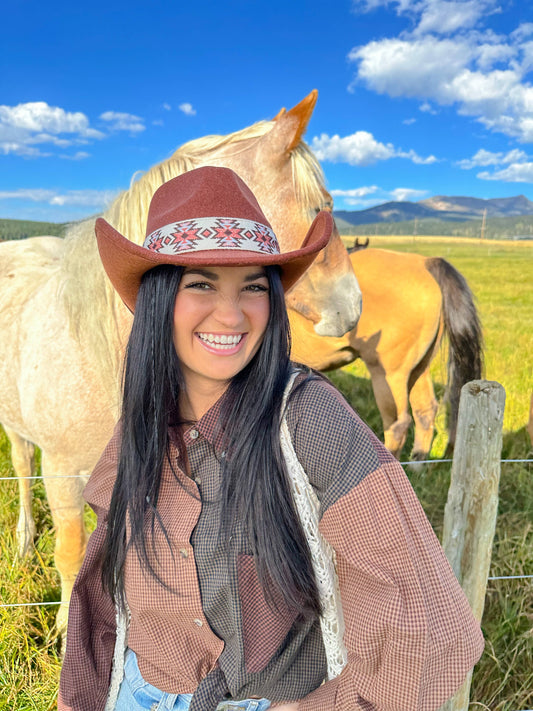 Aztec Cowboy Hat