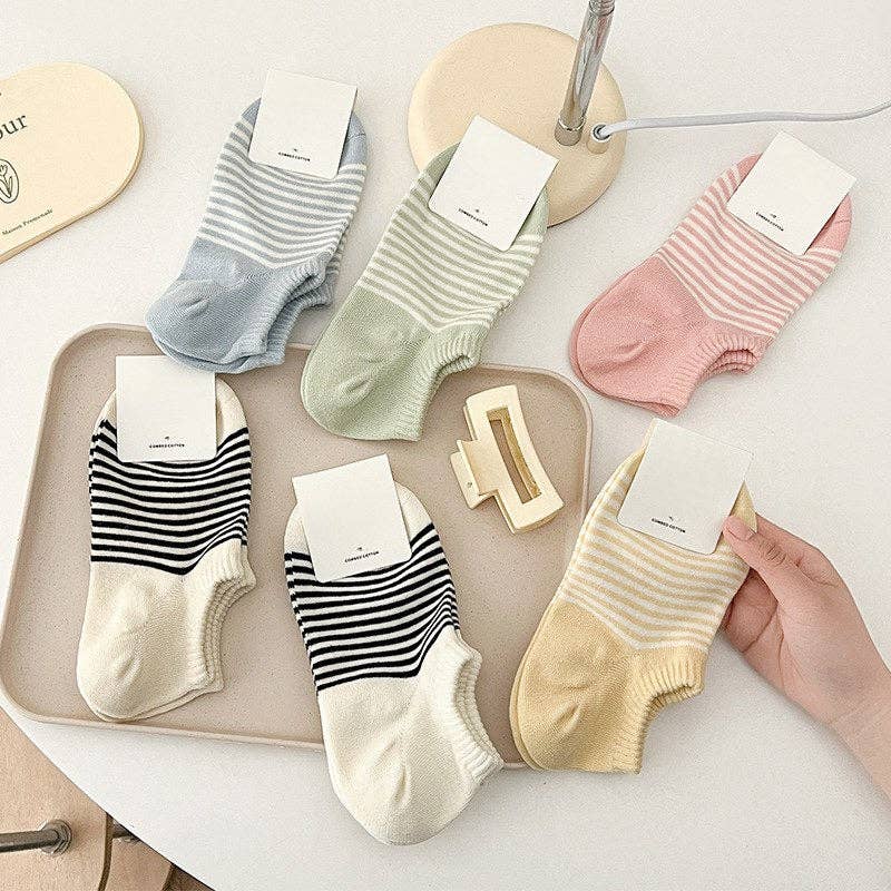 Striped Candy Socks