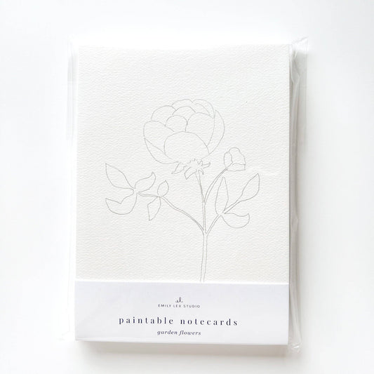 Garden Flowers Notecards