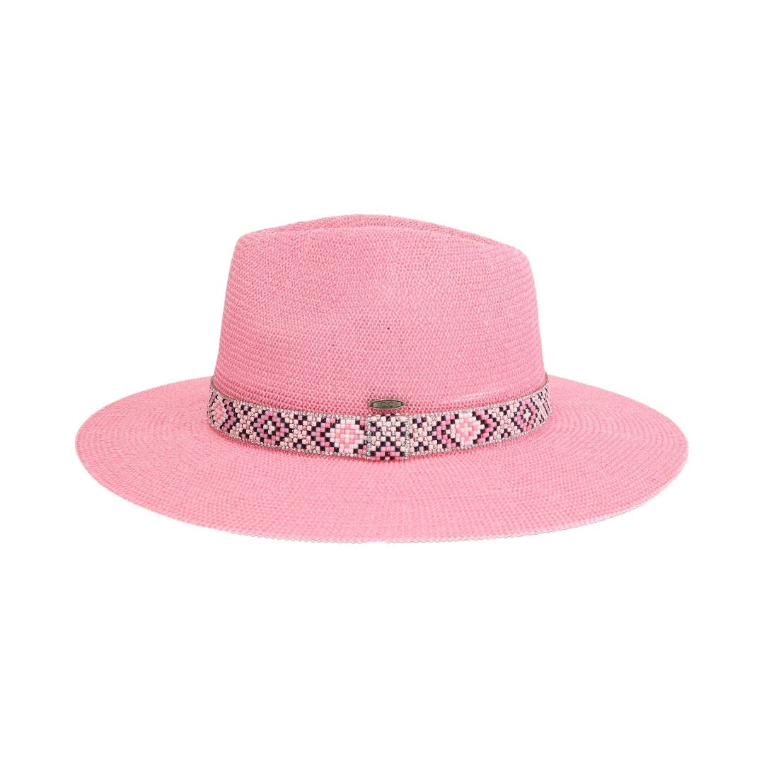 Seed Bead Panama Hat