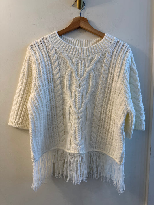 Frindge Hem Sweater