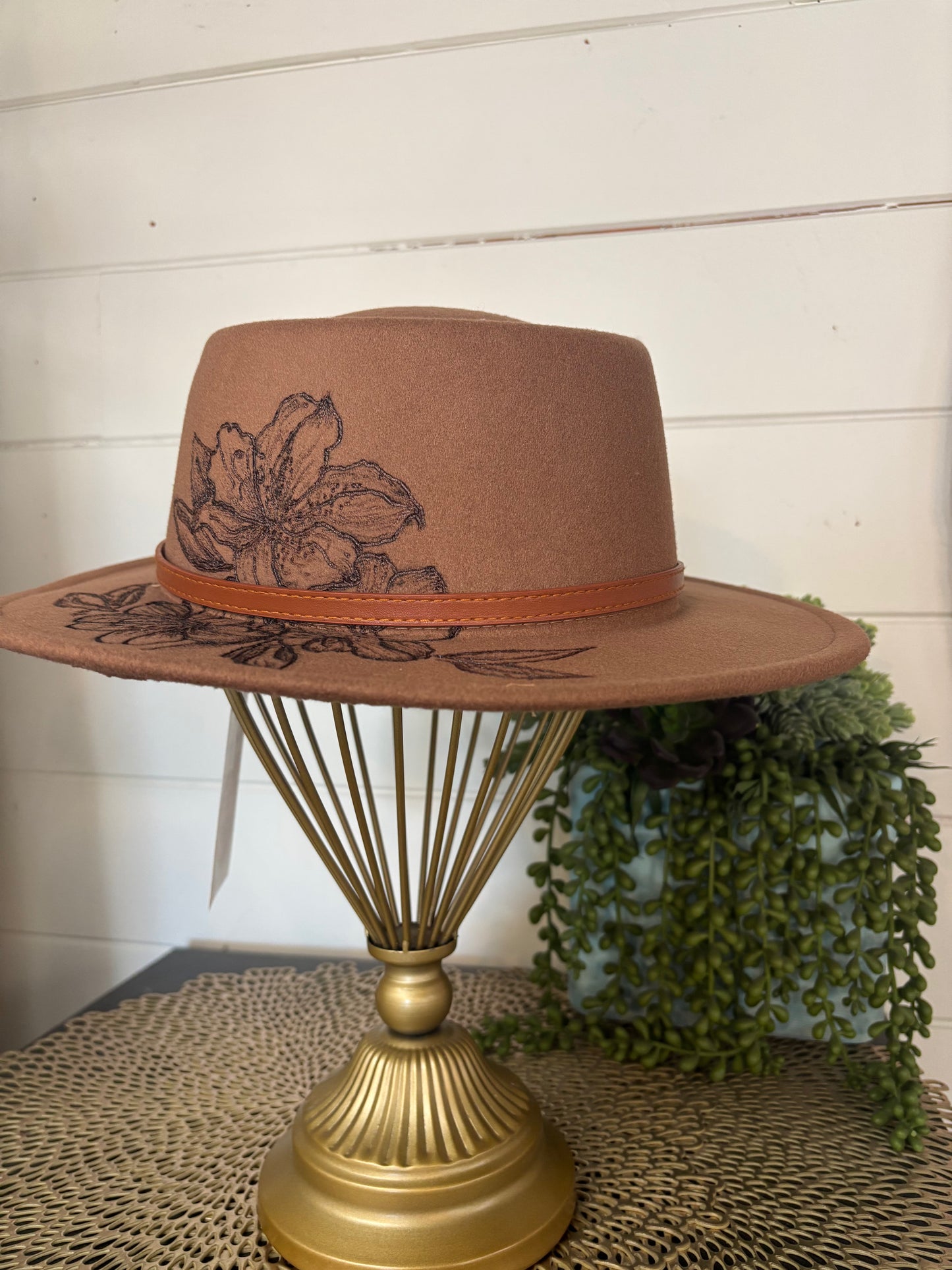 Hand Burned Hats