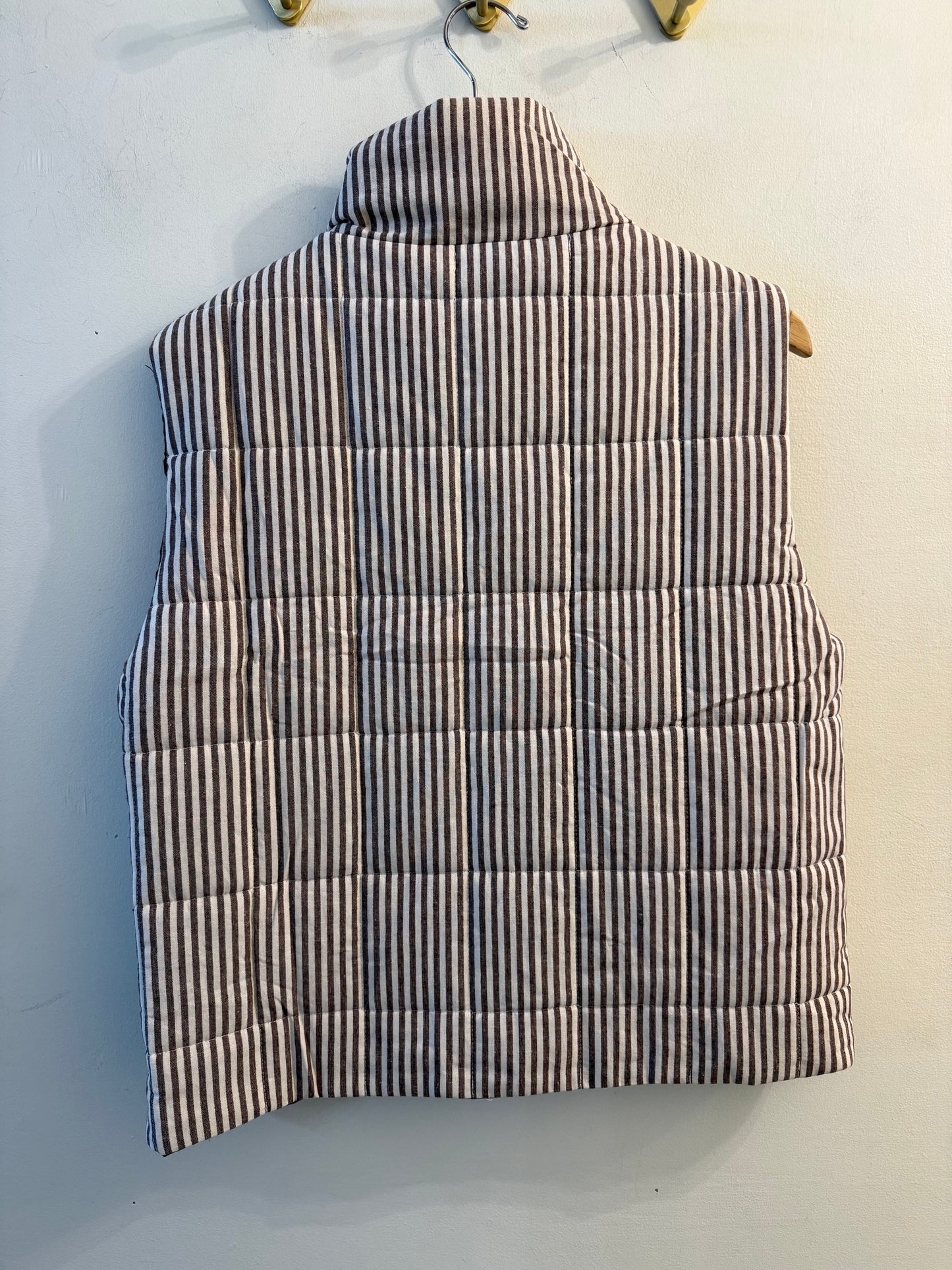 Padded Striped Vest