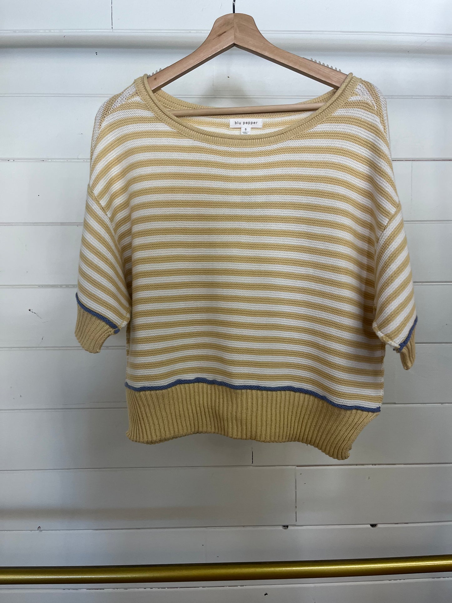 Stripe Raw Edge