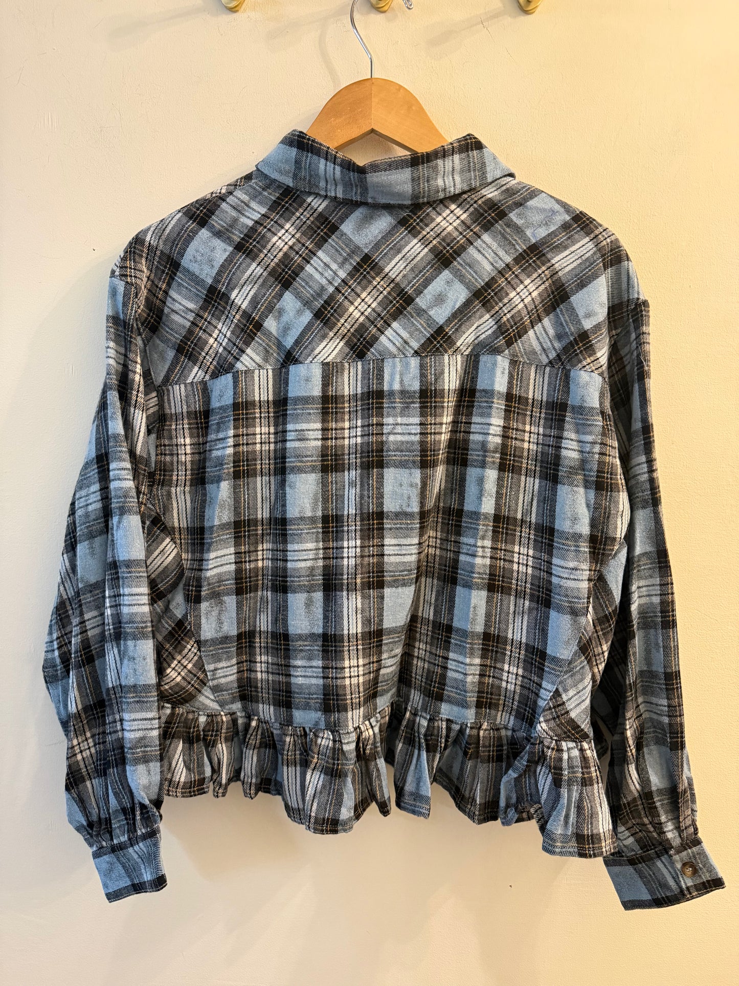 Frilled Checker Top