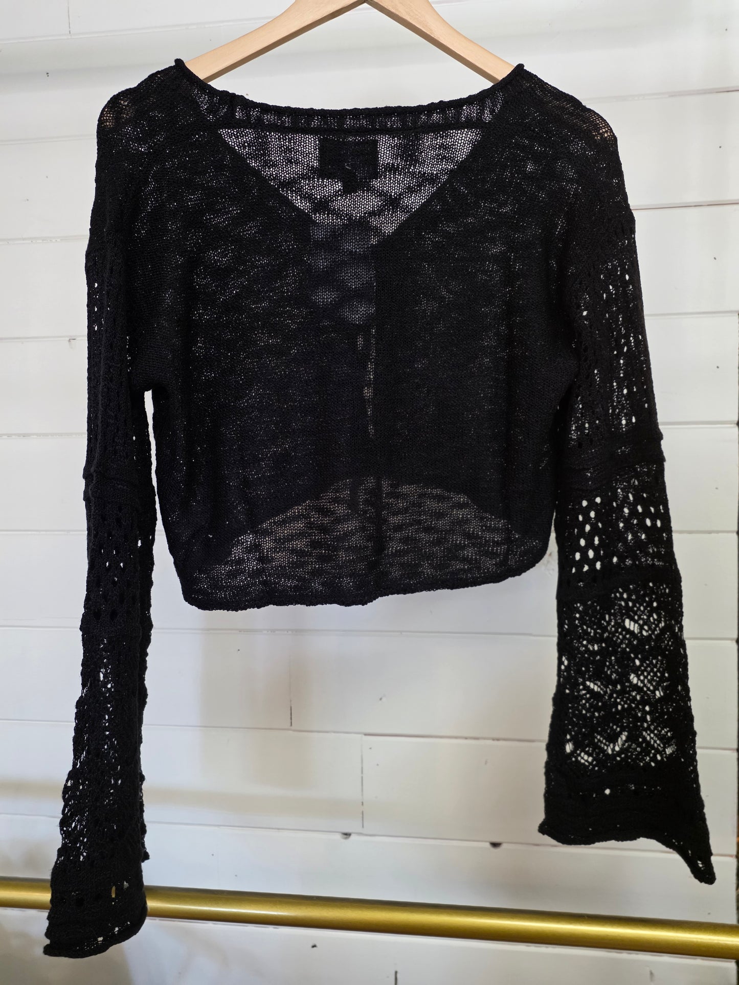 Flare Sleeve Cardigan