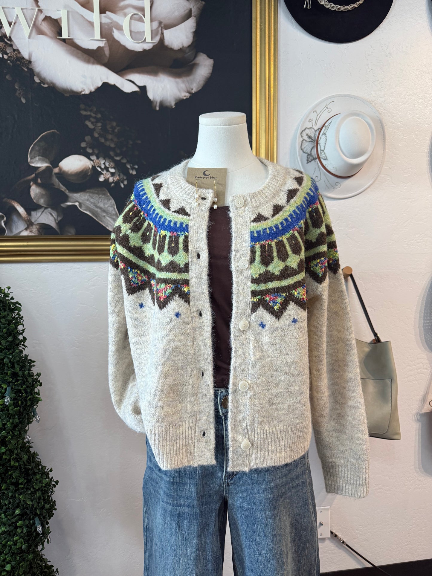 Fair Isle Cardigan