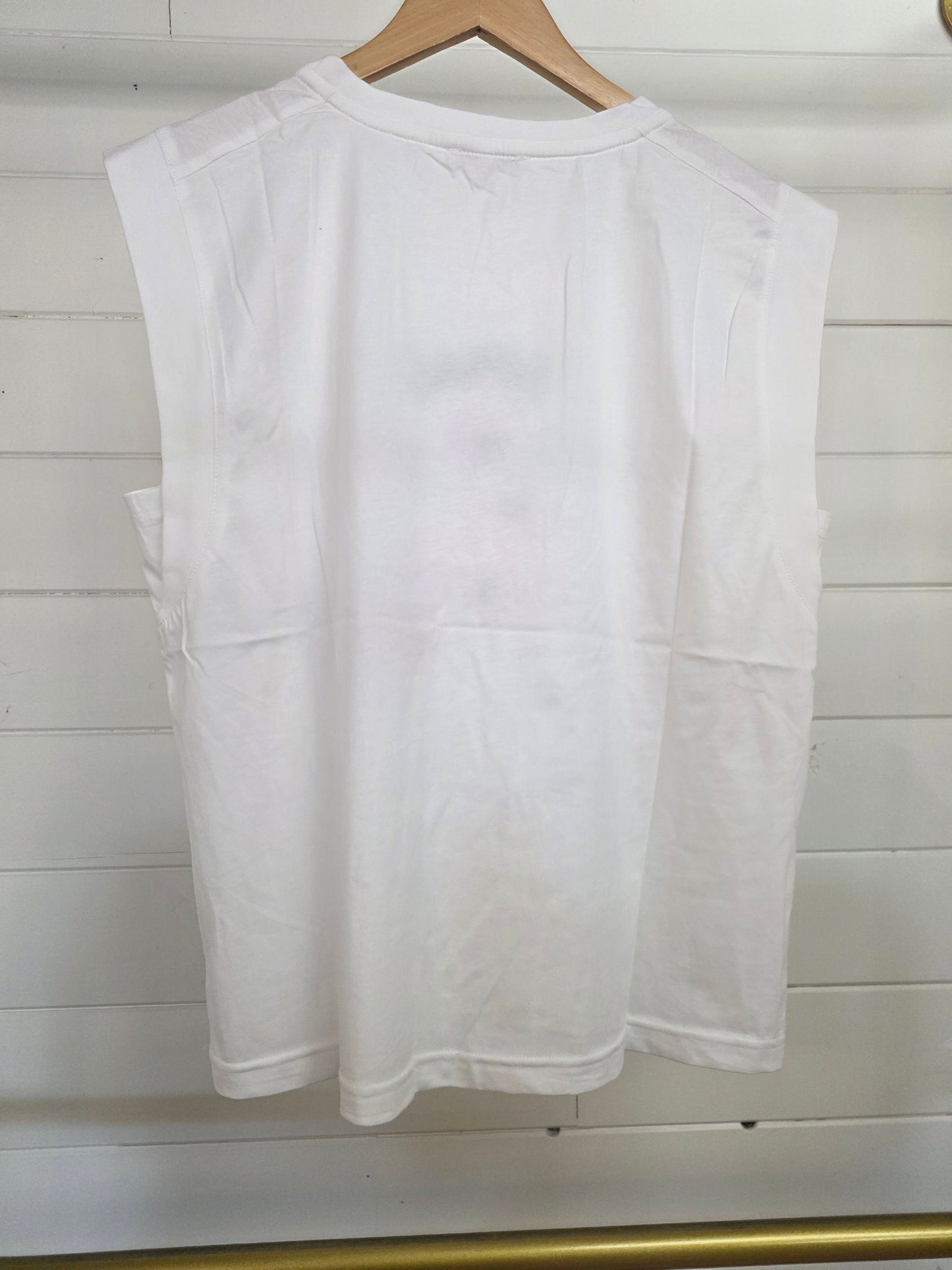 Tomato Embroidered Tee