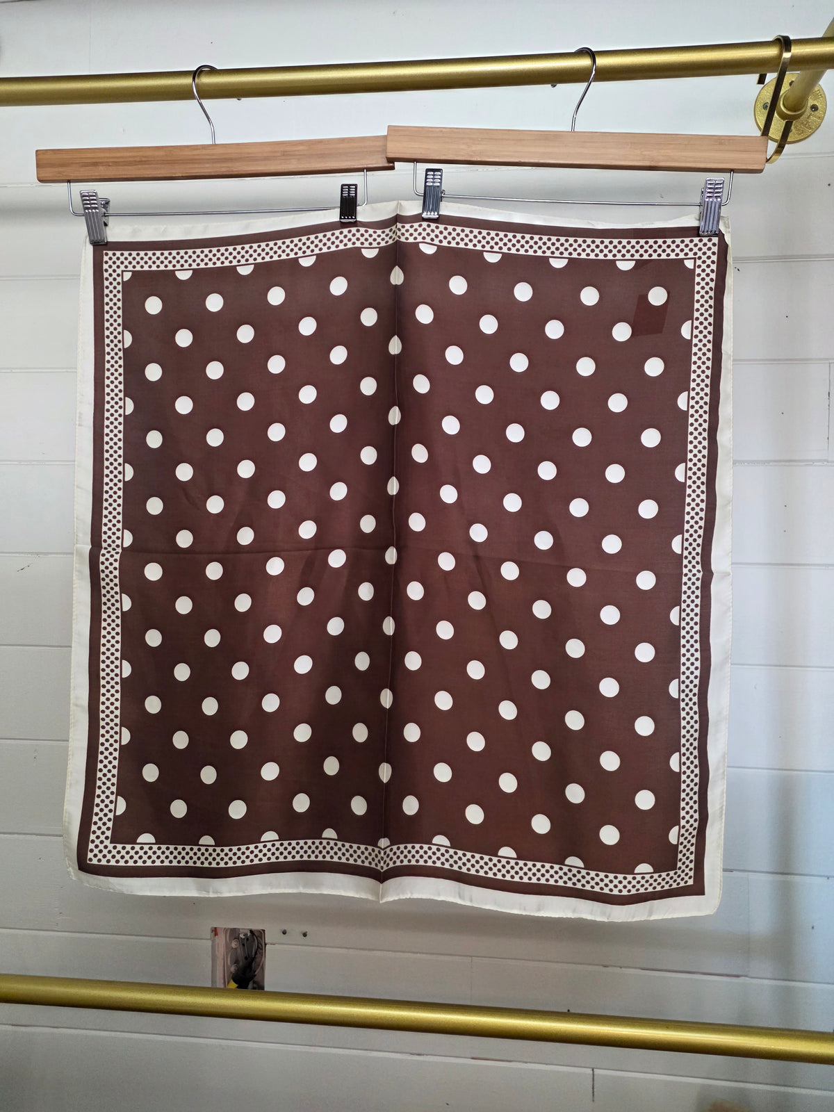 Polka Dot Satin
