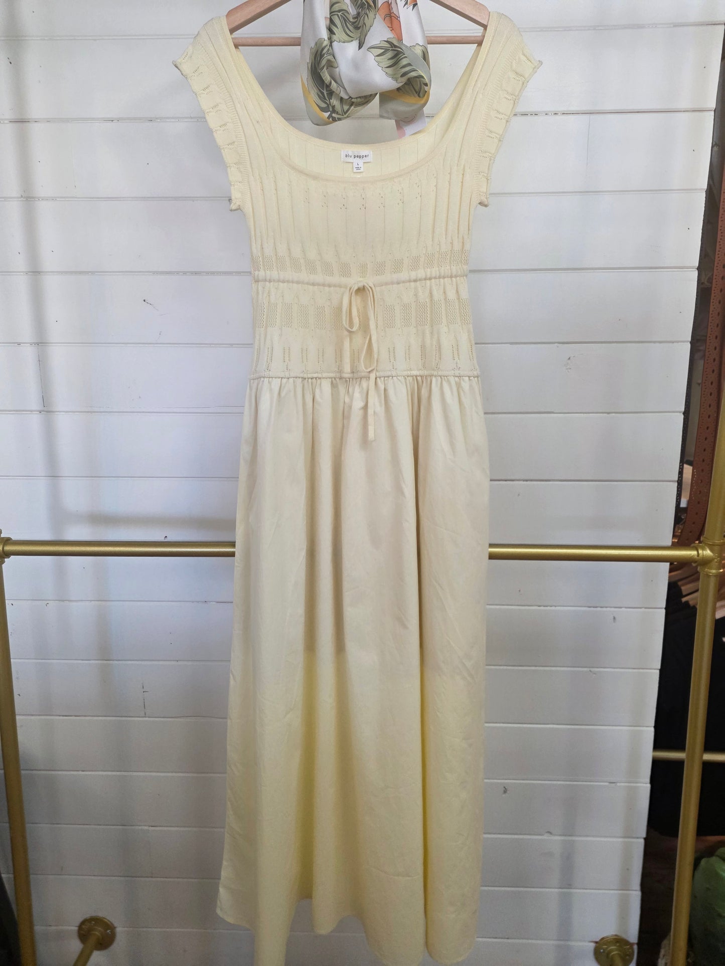 Butter Yellow Dress