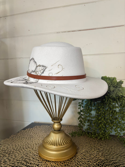 Hand Burned Hats