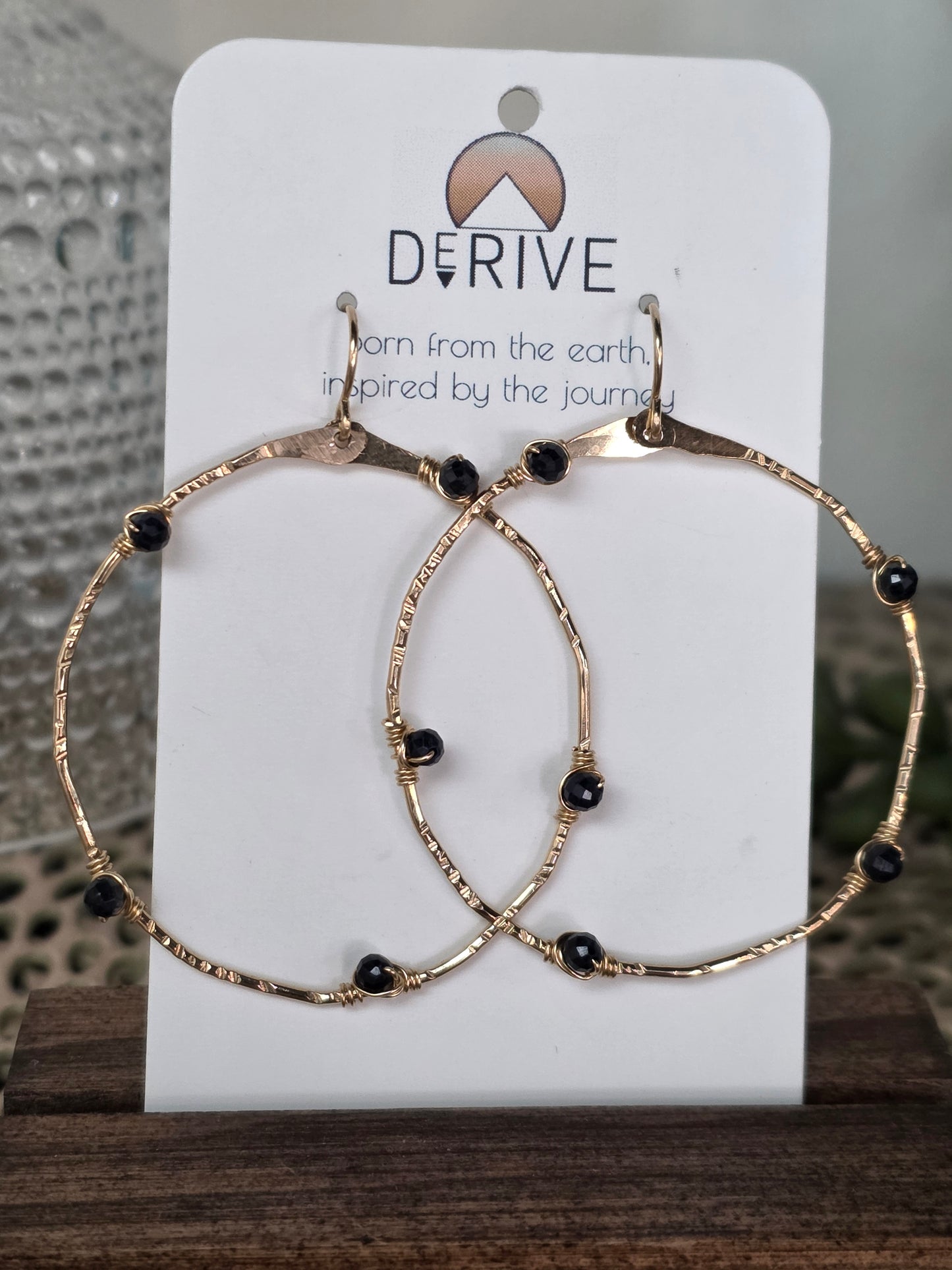 Stargazer Sapphire Hoops