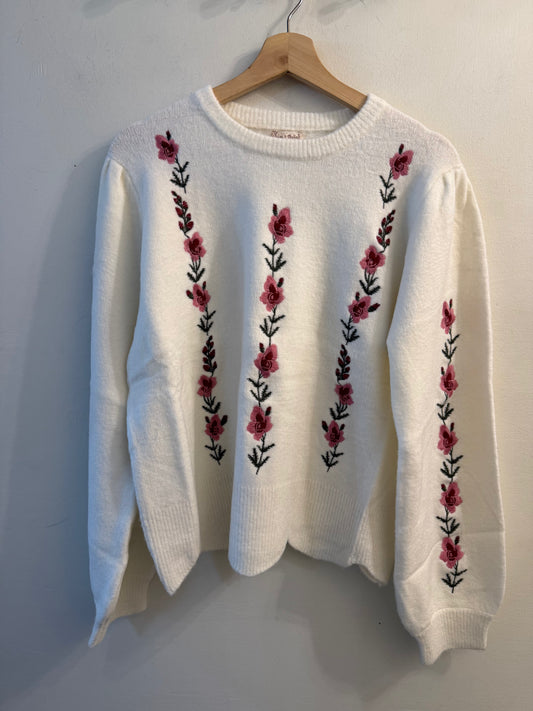 Flower Line Embossed