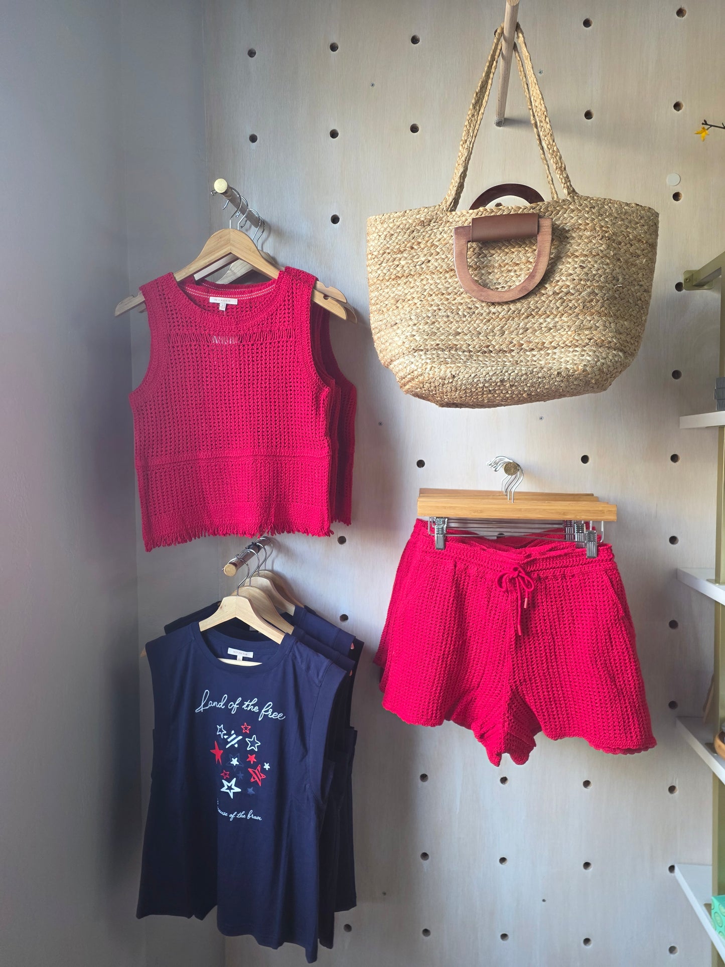 Crochet Scalloped Shorts