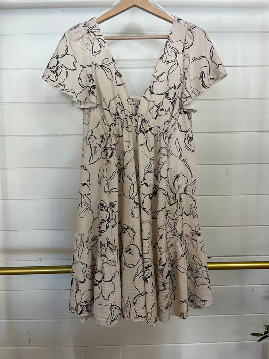 Floral Full Dress
