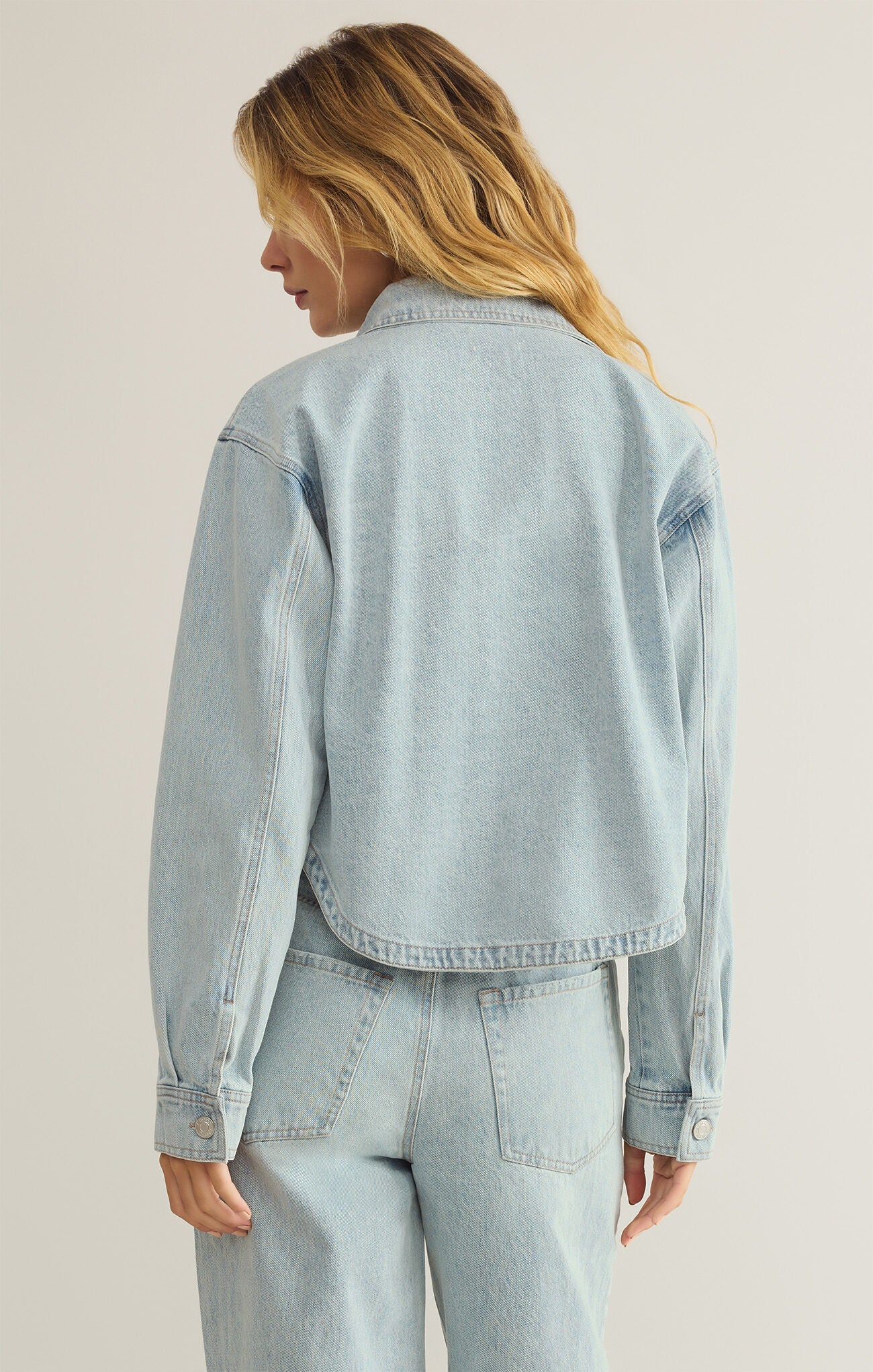 Cropped Denim Jacket