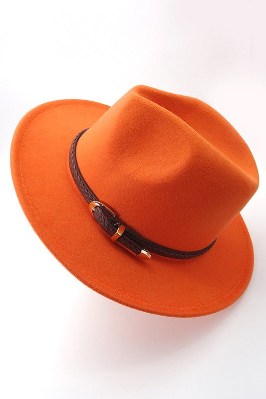 Fedora Buckle Hat