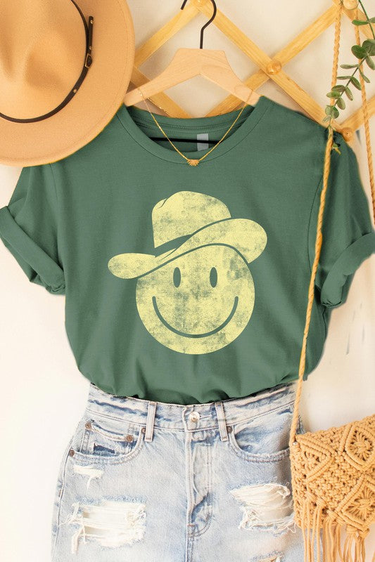 Smiley Cowboy Tee