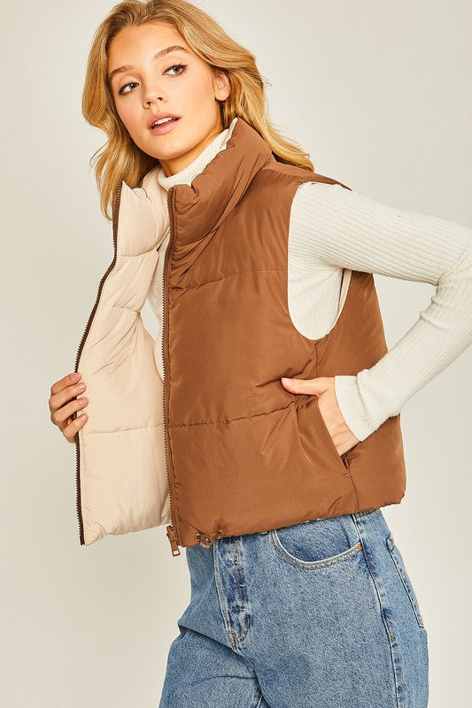 Woven Reversible Vest