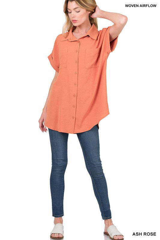 Woven Airflow Shirt