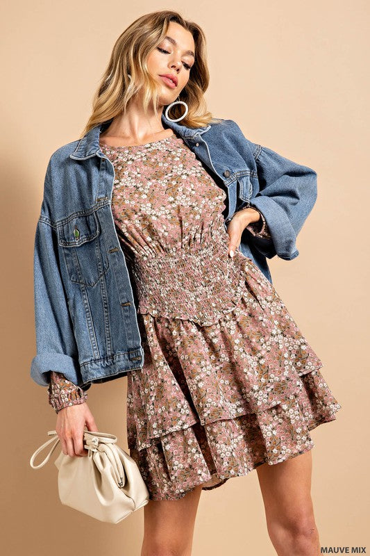 Floral Waist Dress