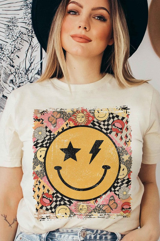 Retro Happy Tee