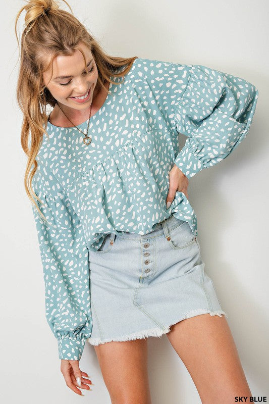 Print Yoke Top